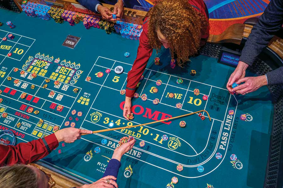 Table game focus detail
